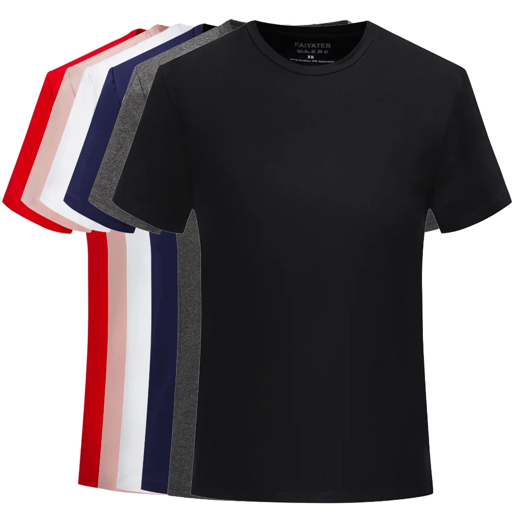 2024 Koszulka męska Brand New 6 kolorów Fitness Męskie koszulki O neck Męska koszulka dla mężczyzn Odzież Tshirty XS-3XL Topy Tees