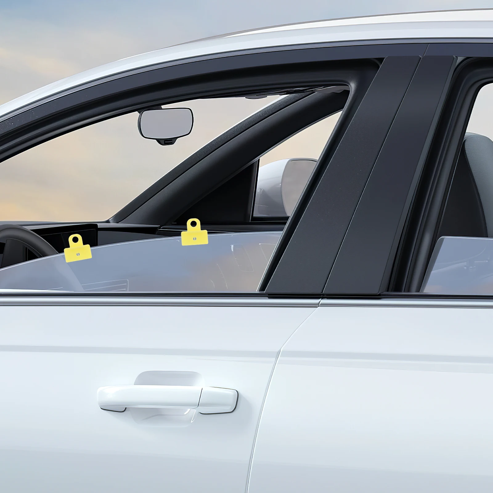 

10pcs Car Window Channel Clips Durable Material Universal Fit Door Glass Regulator Glass Holder Car Door Support Clip Window