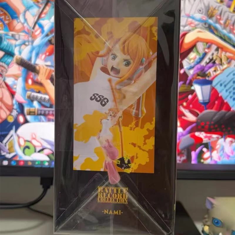 

BANDAI NAMCO BANPRESTO ONE PIECE BRC The shukko Nami ПВХ 16см Аниме Фигурка Модель в наличии Оригинальный День Рождения Фестиваль Подарки Игрушки