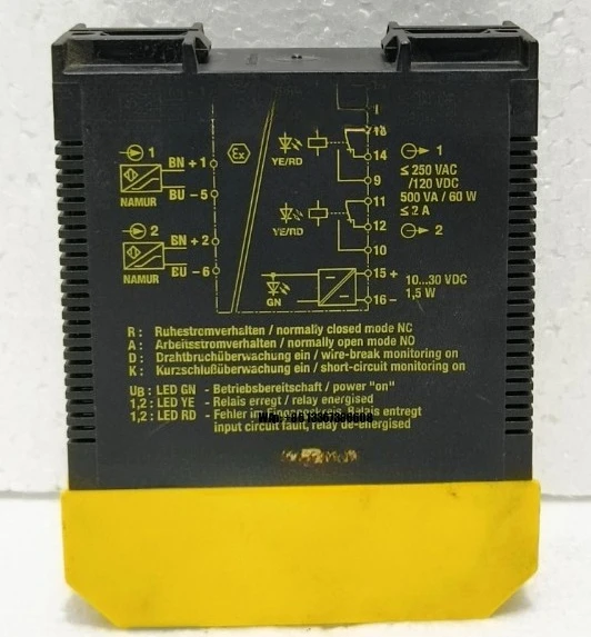 MK13 - 22Ex0 - R/24VDC Intrinsically Safe Dual - Channel Barrier Relay for Industrial Automation
