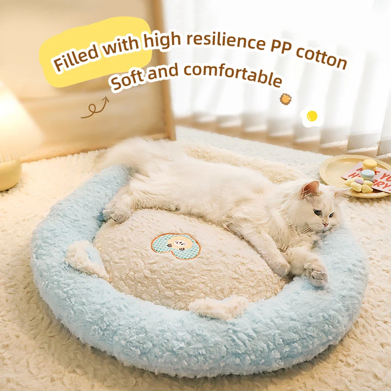 HOOPET Cat Sleeping Nest Sofa Cats Bed Cat Sleeping Mat Winter Warm Winter  Four Seasons Universal Cat Litter Pet Beds