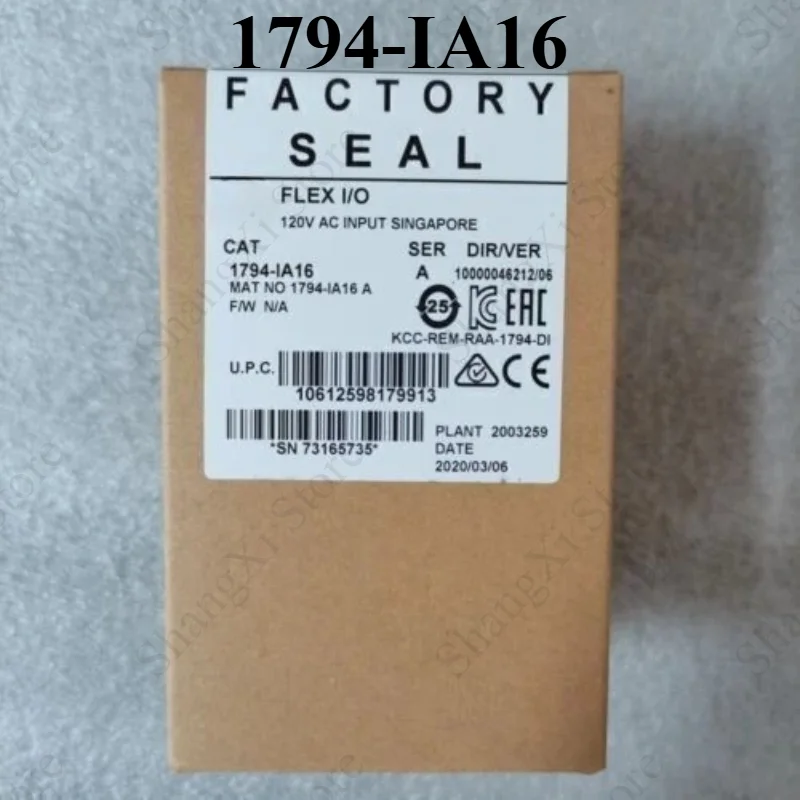 1PC Brand New 1794-IA16 Flex I/O 120VAC Input Module Fast Delivery