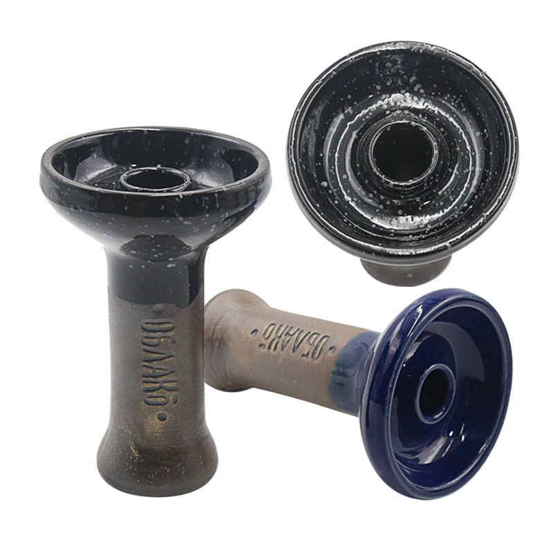 1PC Hoookah Phunnel Bowl oblako Ceramics Shisha Nargile Sheesha Narguile Chicha Cachimbas Water Pipe Bowl Accessories