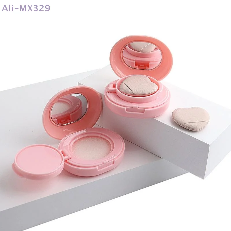 {MX329} 5g Refillable Mini Air Cushion Case Empty Makeup Puff Box Travel Portable DIY Cosmetic Container For BB Cream Foundation