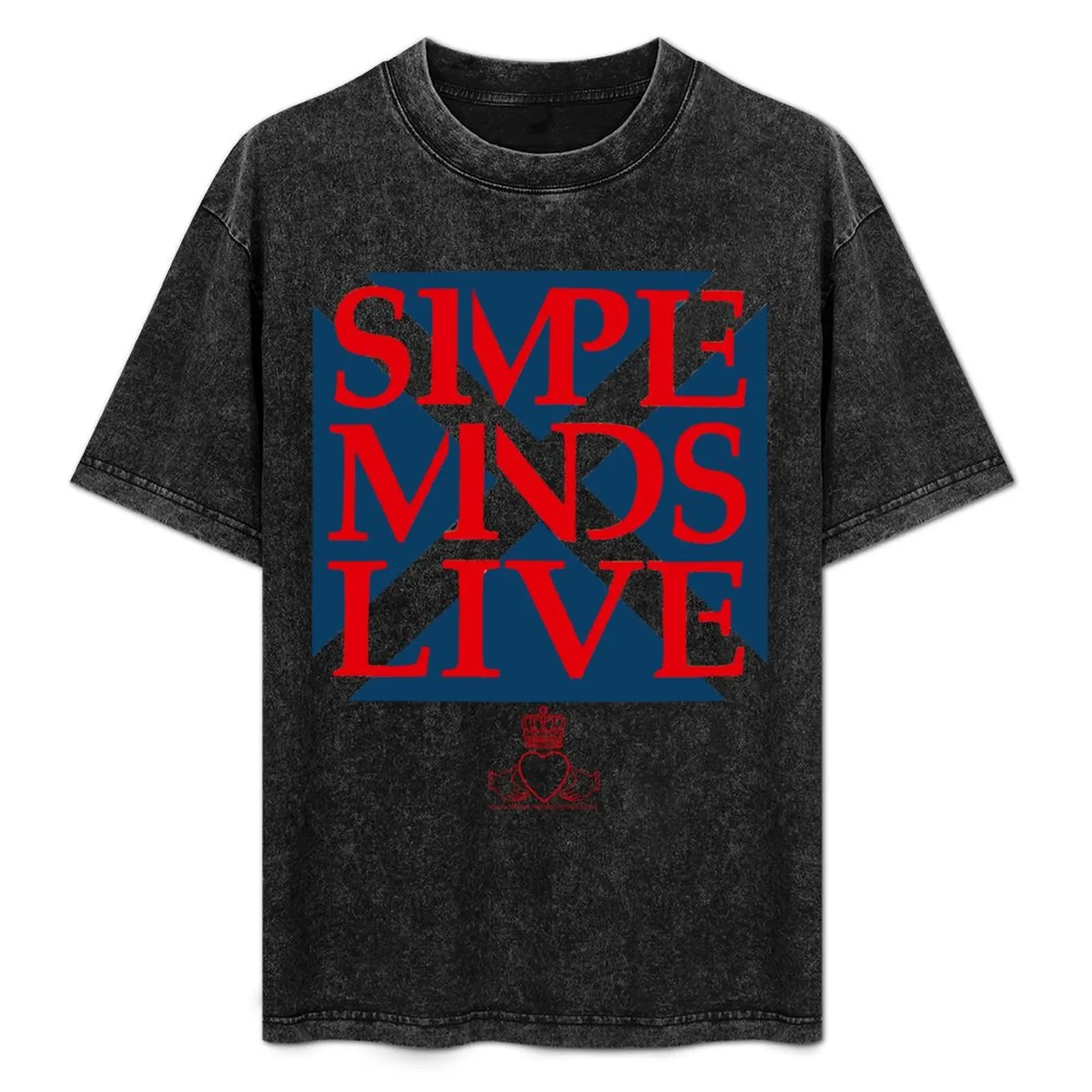 

Simple Minds - Promised You A Miracle Live T-Shirt Big Size Crew Neck T-Shirt