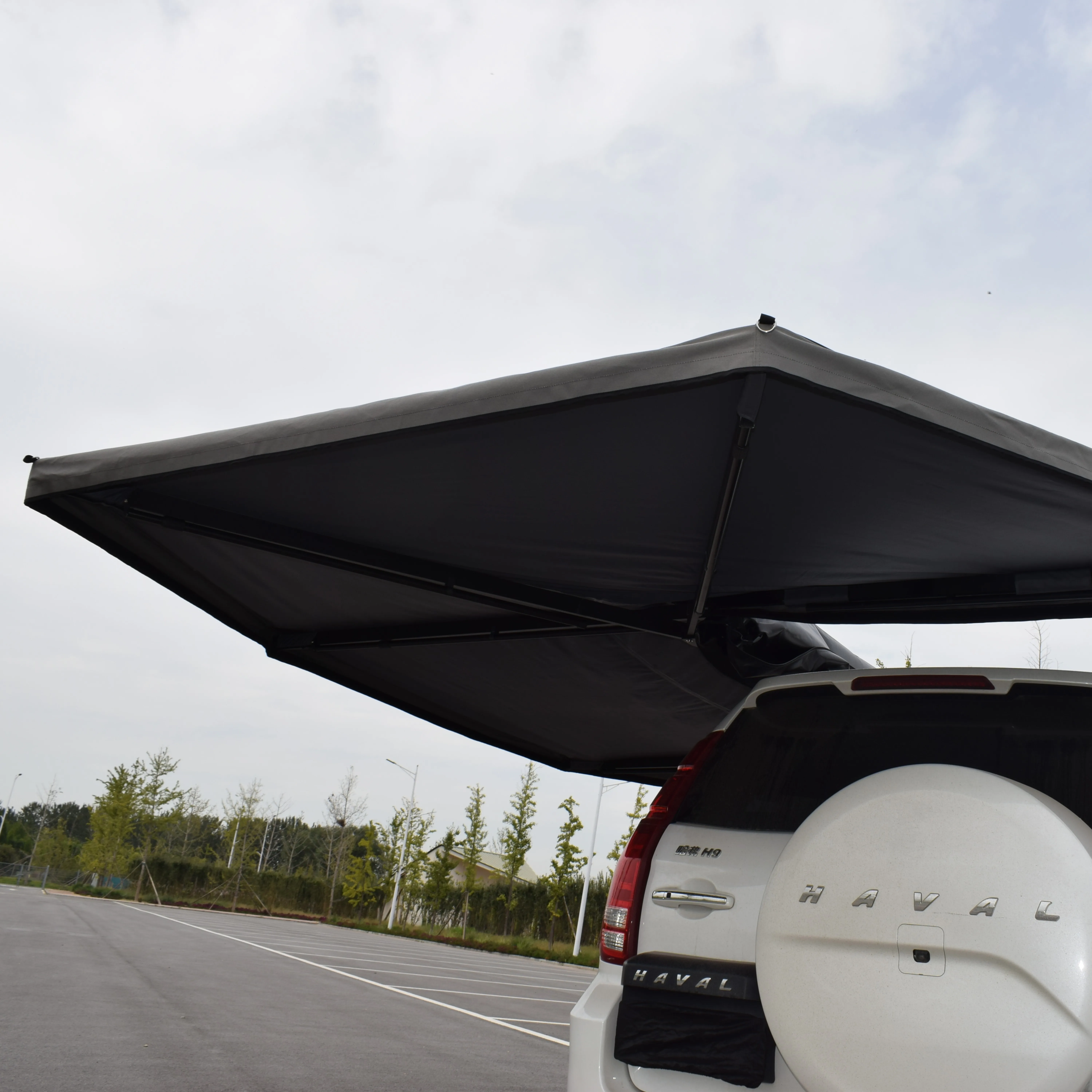 4WD auvent de voiture étanche tente Camp Foxwing 270 degrés XL auvent latéral de voiture autoportant