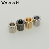 6pcs Brass Through Body String Ferrules String Bushings For Tlcaster Guitar