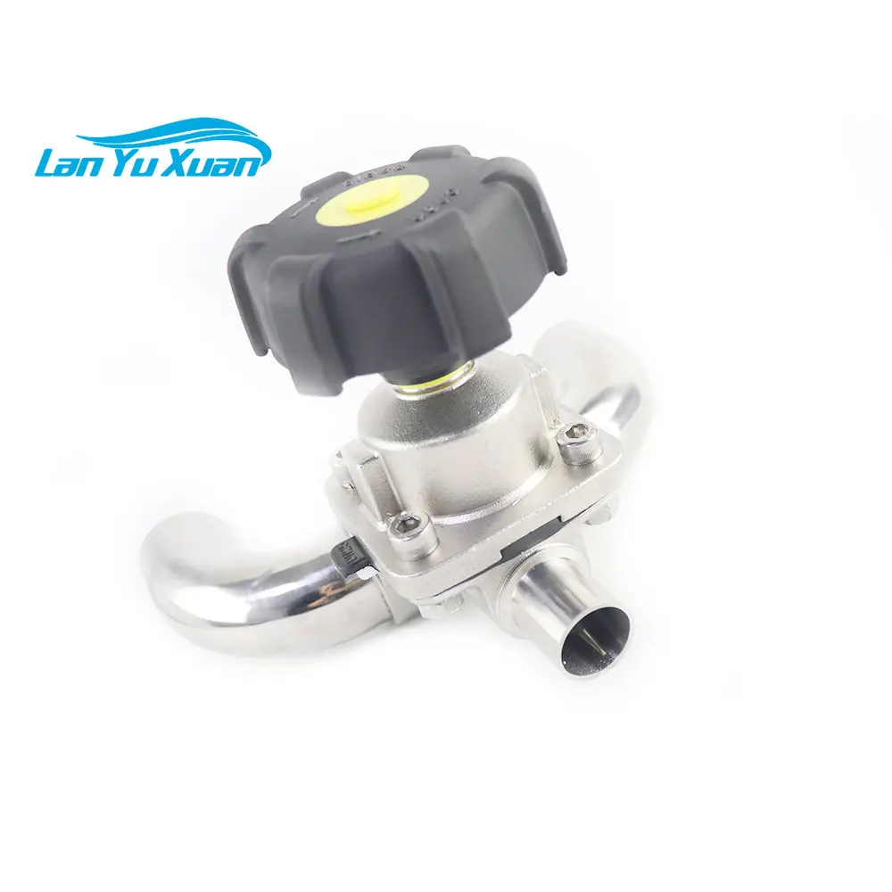 

8 inchc Stainless Steel u type sanitary diaphragm valve for bag filter