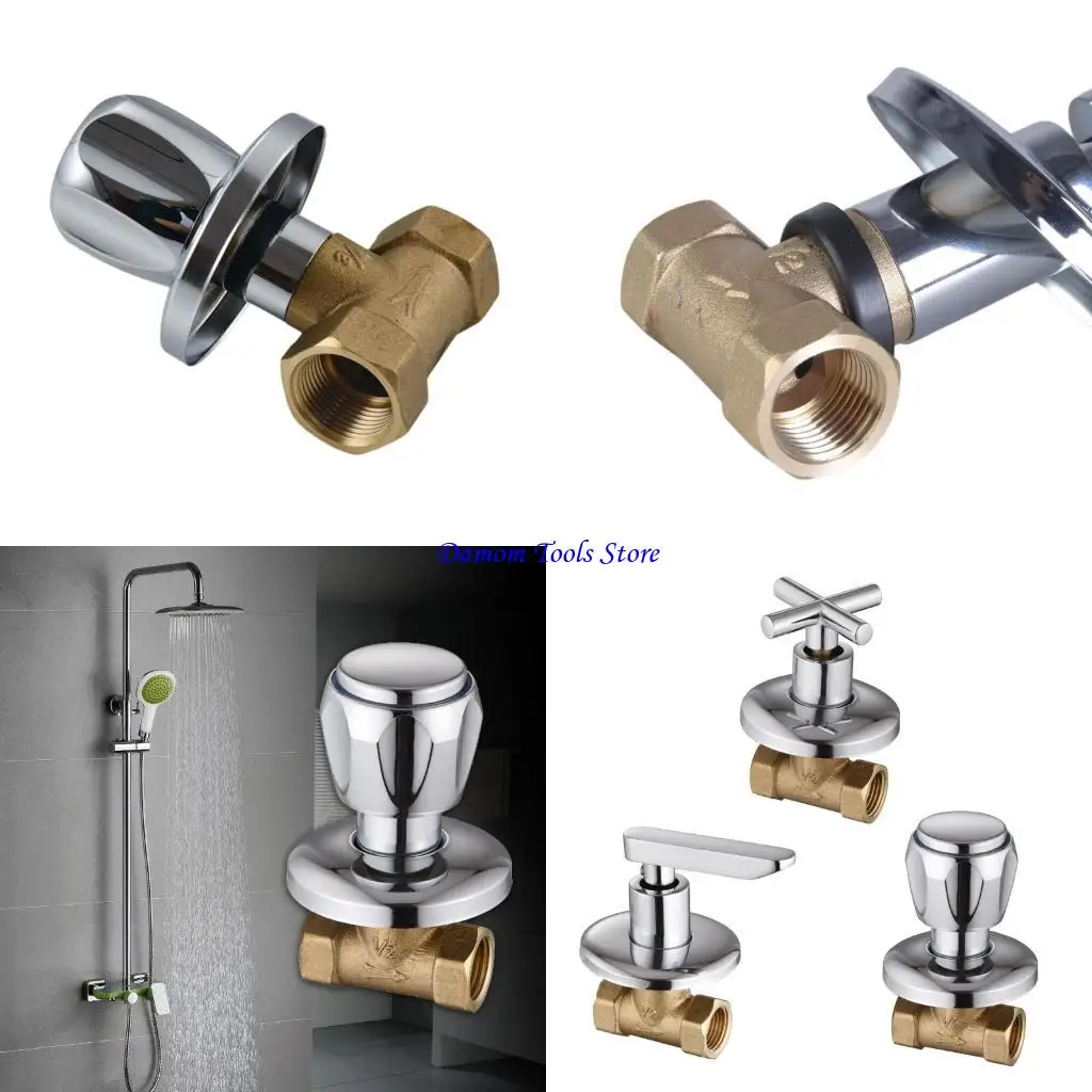 

57be Практикальные алюминиевые сплавные водяные клапаны, скрытые для ежедневного использования в жилых помещениях