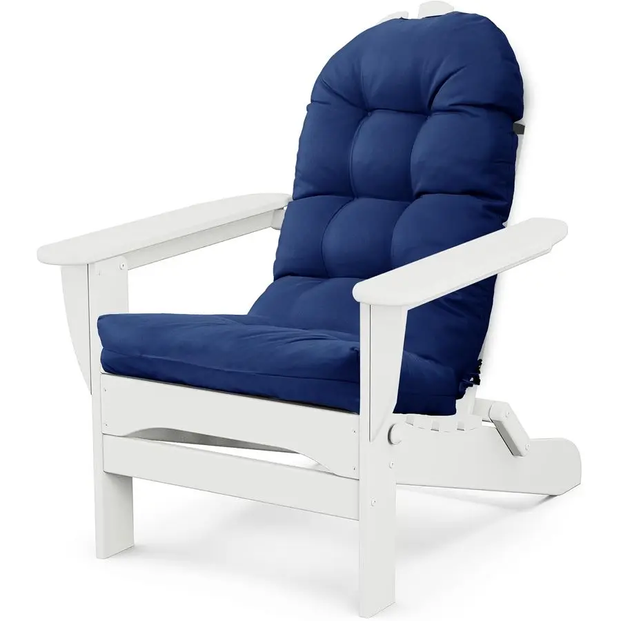 

Chair Cushion, Thick Indoor Outdoor Rocking Chair Cushion with High Elasticity PP Cotton WaterResistant Patio Furniture Cushions