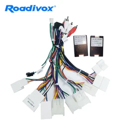 16PIN ISO Wire Harness Cable Adapter For LEXUS RX300 TOYOTA HARRIER 1998 2001 2002 Android Car Radio Audio GPS Multimedia