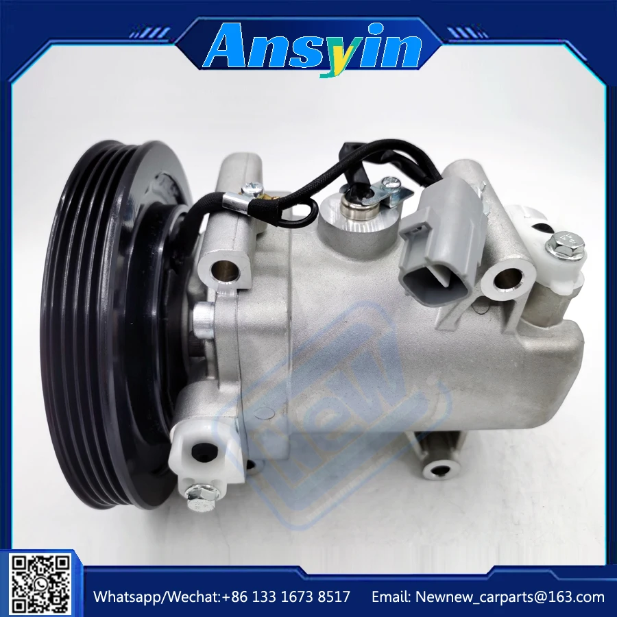 

TV12C AC Compressor for Car TOYOTA COROLLA SECCA AE101 AE111 AE102 1.6 1992-2002 442500-2631 88320-1A440 442500-2572 442500-2631