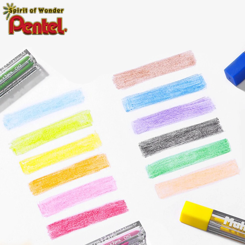 Набор цветных грифелей Pentel  – обзор и цена Staedtler Pencil Lumocolor