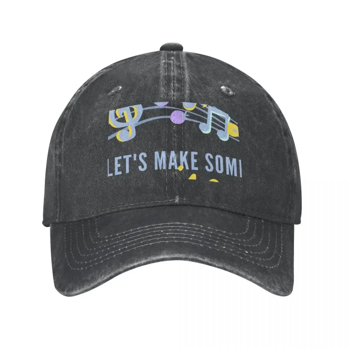 Let's Make Some Noise - Music T-shirt Design Baseball Cap Sports Caps Rugby Man Cap Women'S