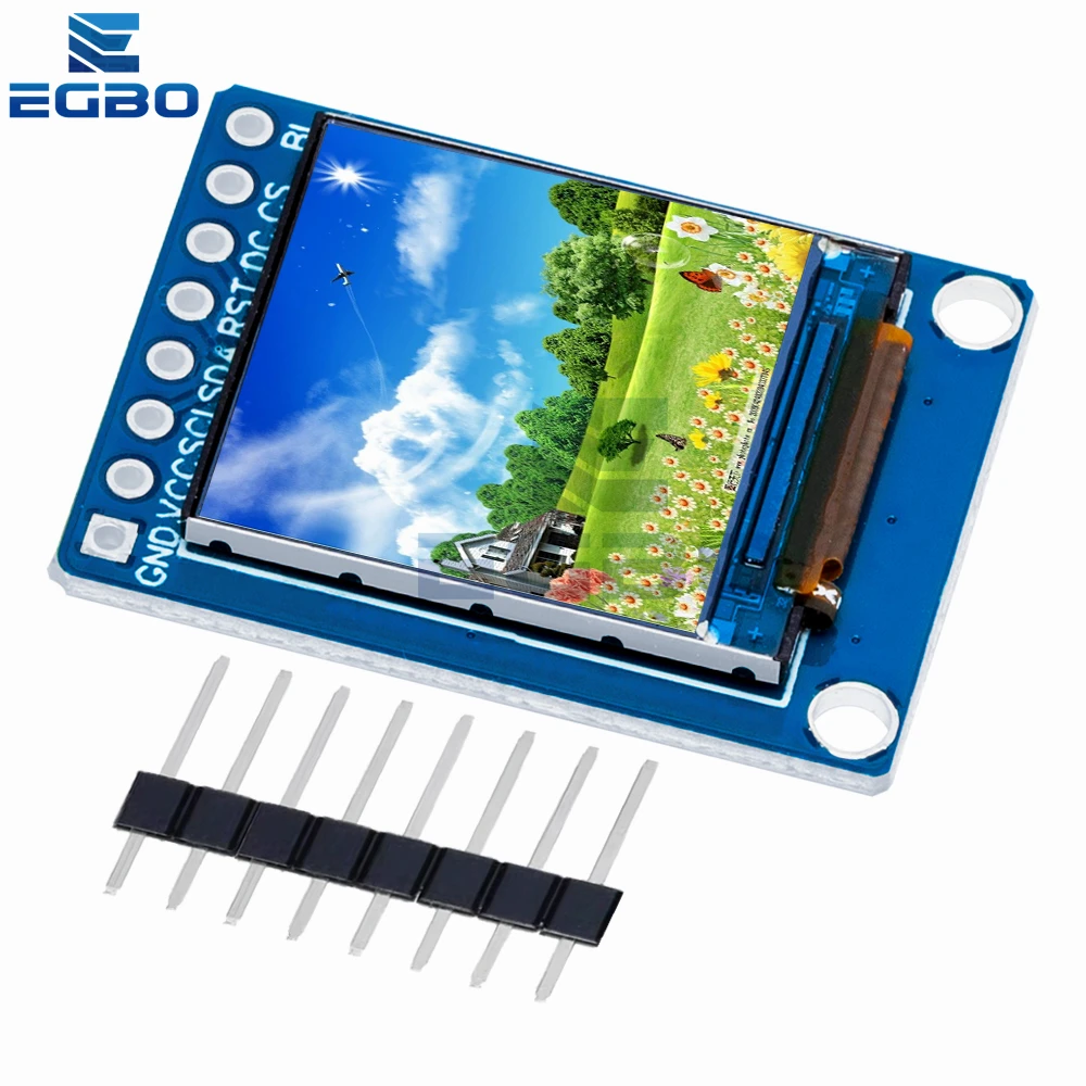 아두이노용 컬러 TFT 디스플레이 모듈, HD IPS LCD LED 스크린, SPI 인터페이스, ST7735 컨트롤러, 0.85 인치, 0.85 인치