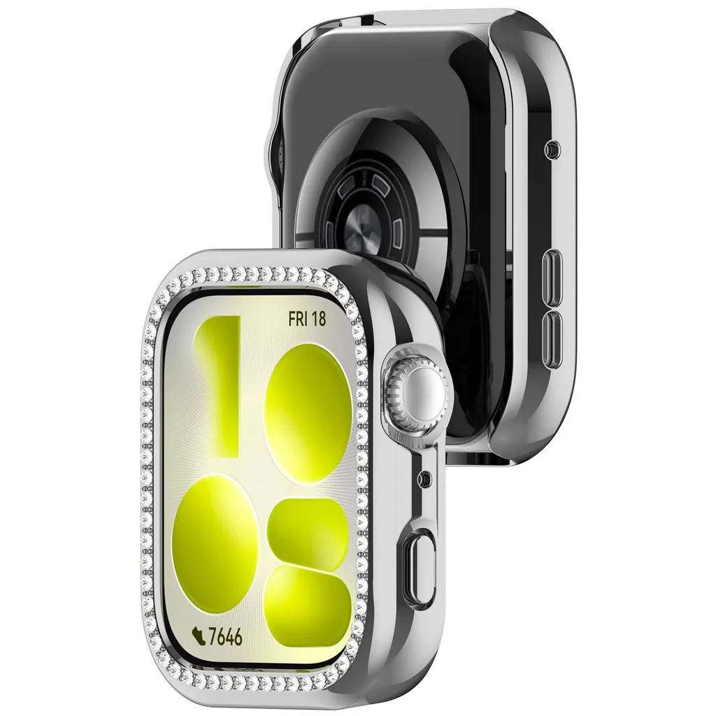 Diamant-Hülle für Huawei Watch Fit 4/5 Pro Zubehör Rundum hohler Schutzrahmen für Huawei Watch Fit 5 4 3 Cover – Detail 5