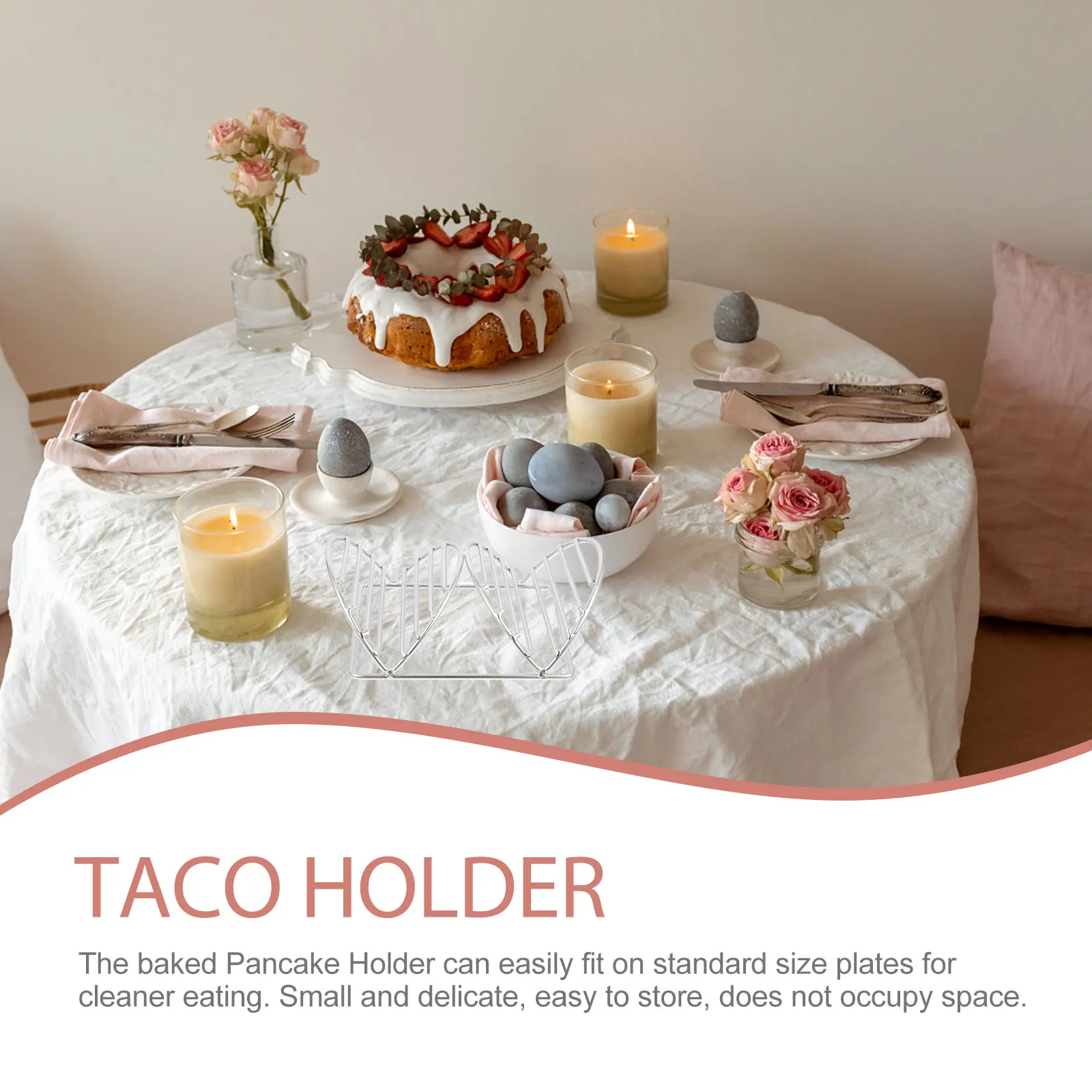 

Stainless Taco Holder St Taco Rack St Home Kitchen Holder Burrito Crepe Pancake Baking Tortilla Tableware