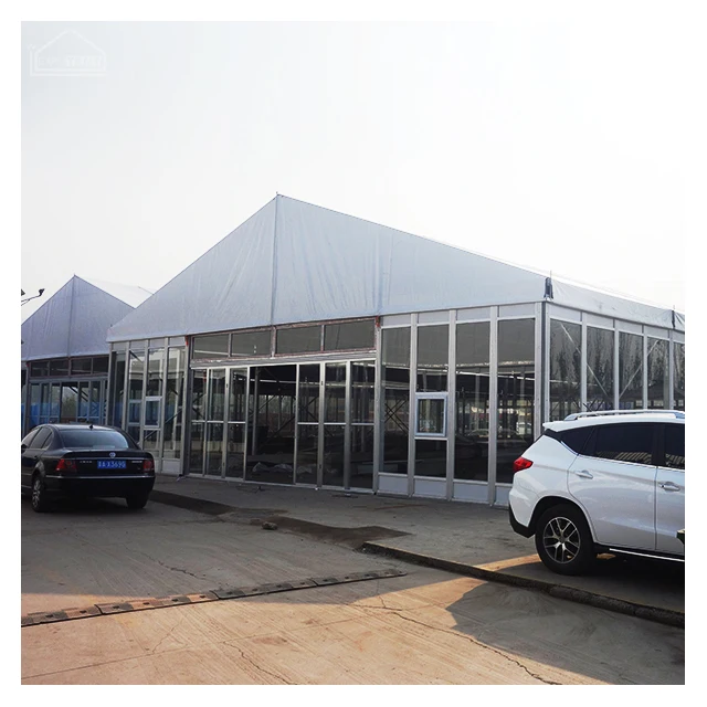 Custom Size Outdoor Big Luxury Trade Show Tent Exhibition Event Big Party Wedding Tents for Sale