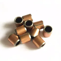 10pcs SF-1 0303/4/5/6/ 0404/5/6/8/10/ 0504/5/6/7/8/10/15 Self Lubricating Carbon Steel Plain Bearing Sleeve 3/4/5/6/7/8/10/15mm