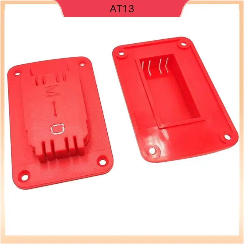 

AT13 10 Packs Tool Holder Mount For M18 Tool,Also Fit For 20V, 12V Drill Holder,Hanger Red