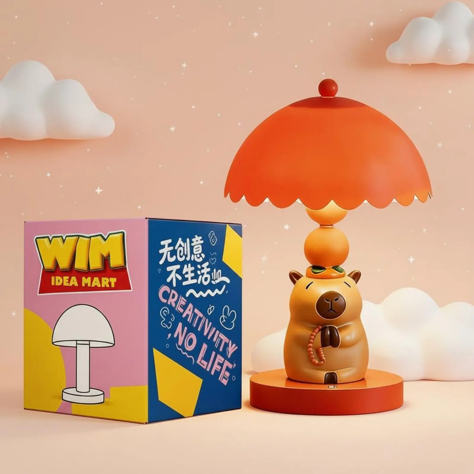 Capybara Figurine Lamp Creative Design Creature Desk Lamp House Decoration Sleep Companion Indoor Lighting Gift Suggestion