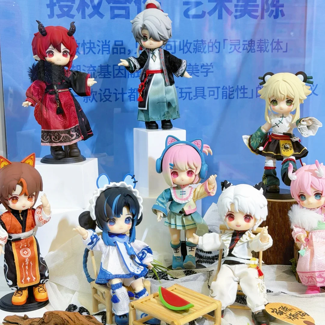 

Подлинная серия Nagi Strange Colored Cloud Ruins, слепая коробка 1/12 Bjd, коллекция экшн-фигурок, настольное украшение, модный тренд, подарок