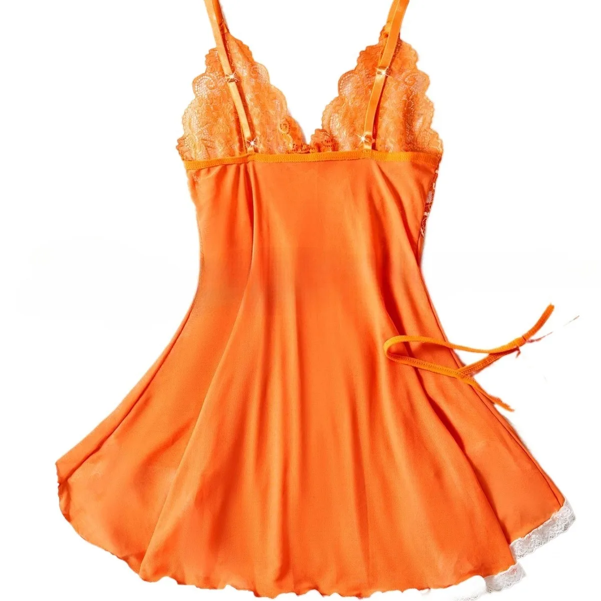 Прозрачные тонкие стильные стринги с кружевной отделкой и рюшами, комплект нижнего белья, женские ночные рубашки, одежда для сна без рукавов, сексуальный бюстгальтер с v-образным вырезом, комплекты трусиков