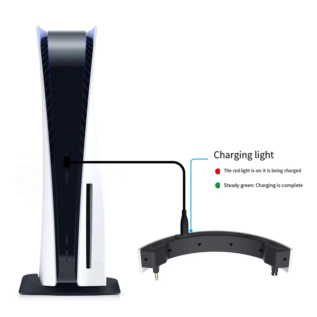 فعالة لخوذة PS VR2 VR مكبر صوت خارجي محمول مضخم صوت ستيريو