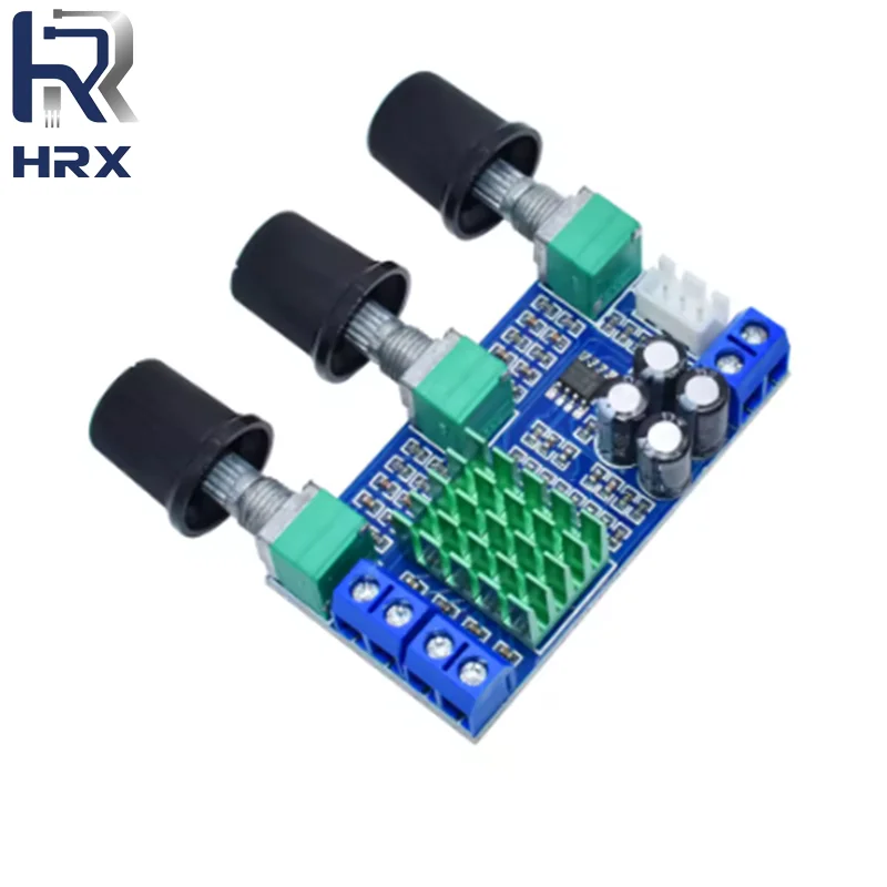XH-M567 TPA3116D2 Двухканальный стерео цифровой аудиоусилитель высокой мощности Плата усилителя мощности звука 80 Вт * 2