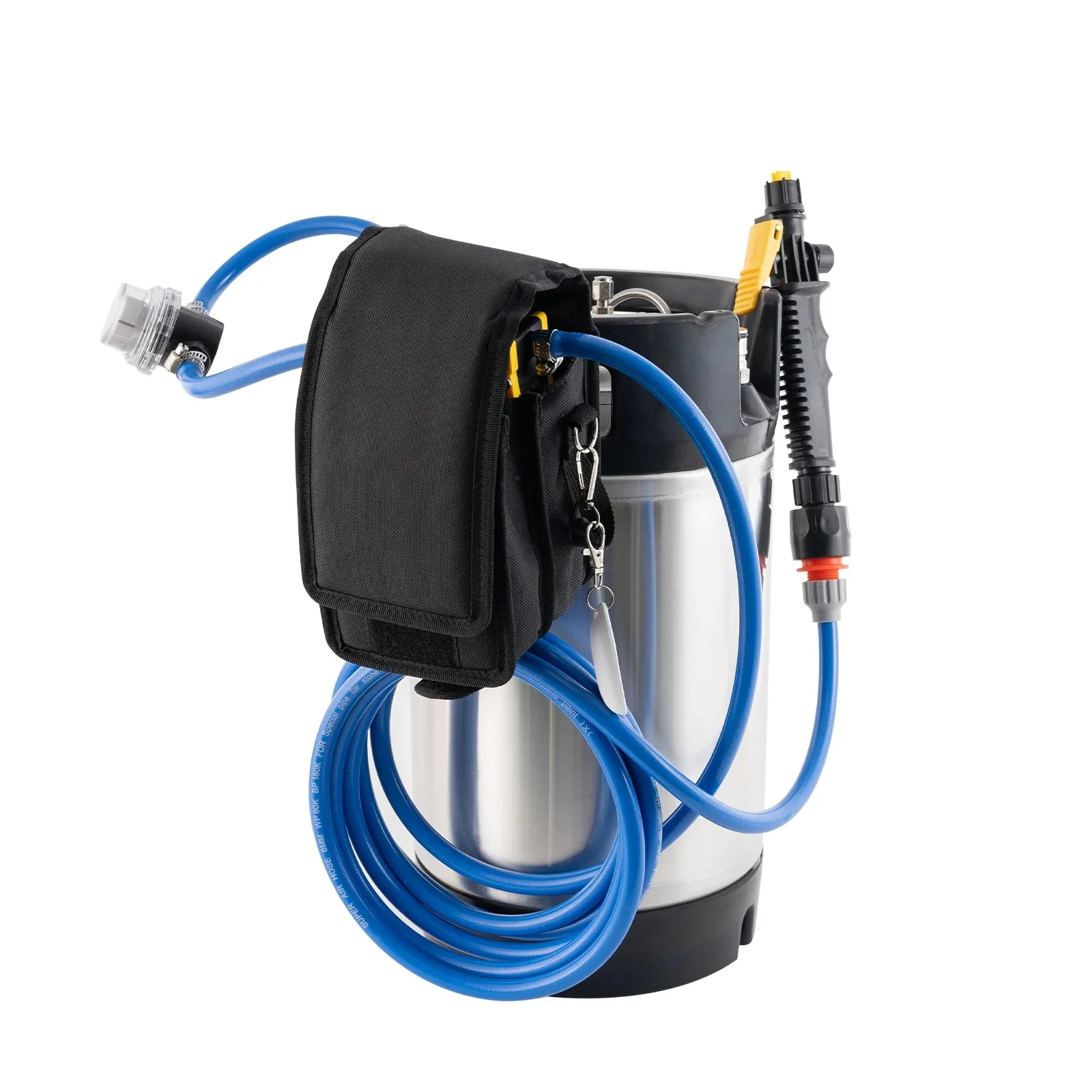9.5 L Window Tint Keg Sprayer 12 V High Pressure Tank with Stainless Steel Spray System for Car Wash