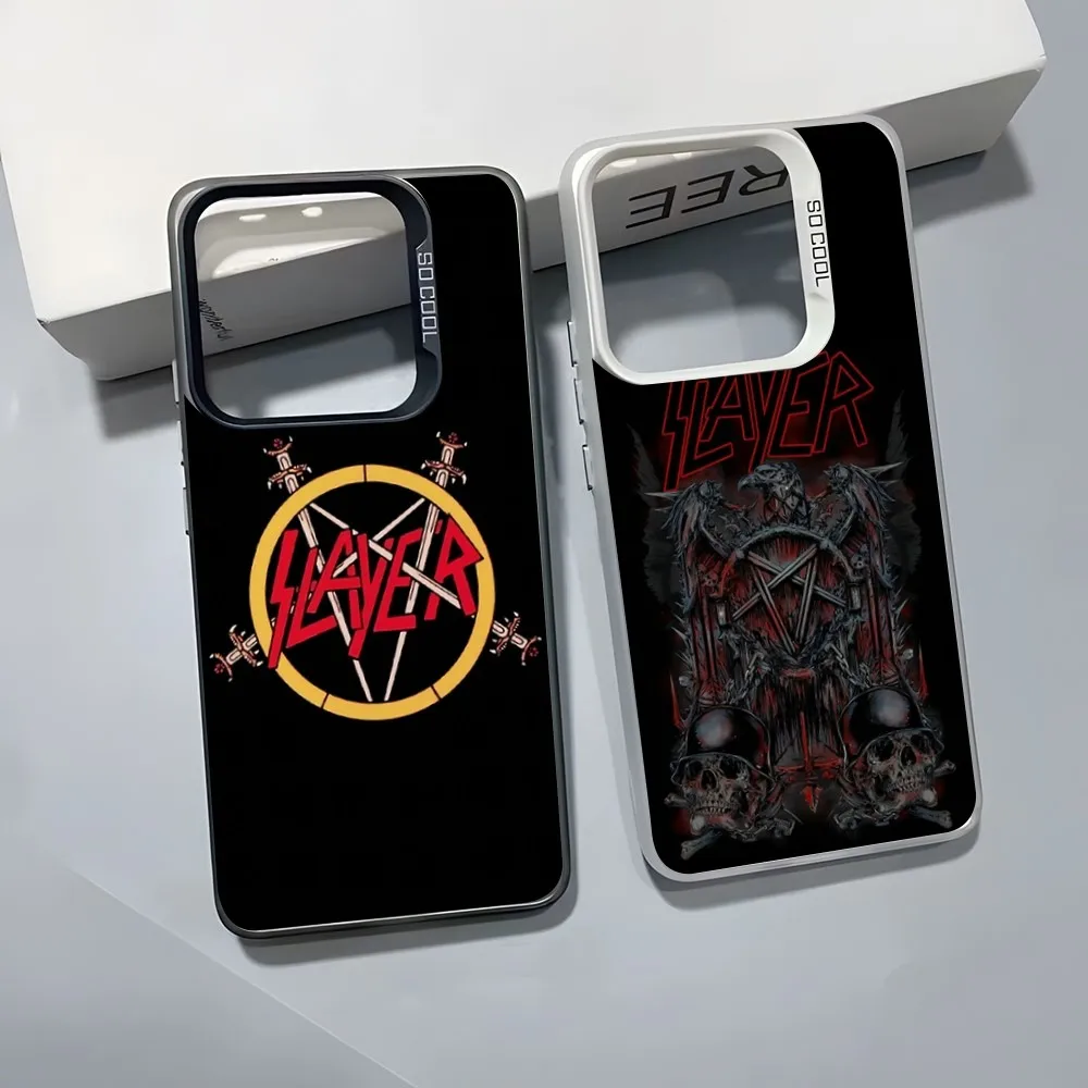 Slayer Heavy Metal Rock Band Amazing Phone Case Trendy Phone Case For Samsung A14 34 53 54 S 20 21 22 23 24 FE PLUS ULTRA Couple