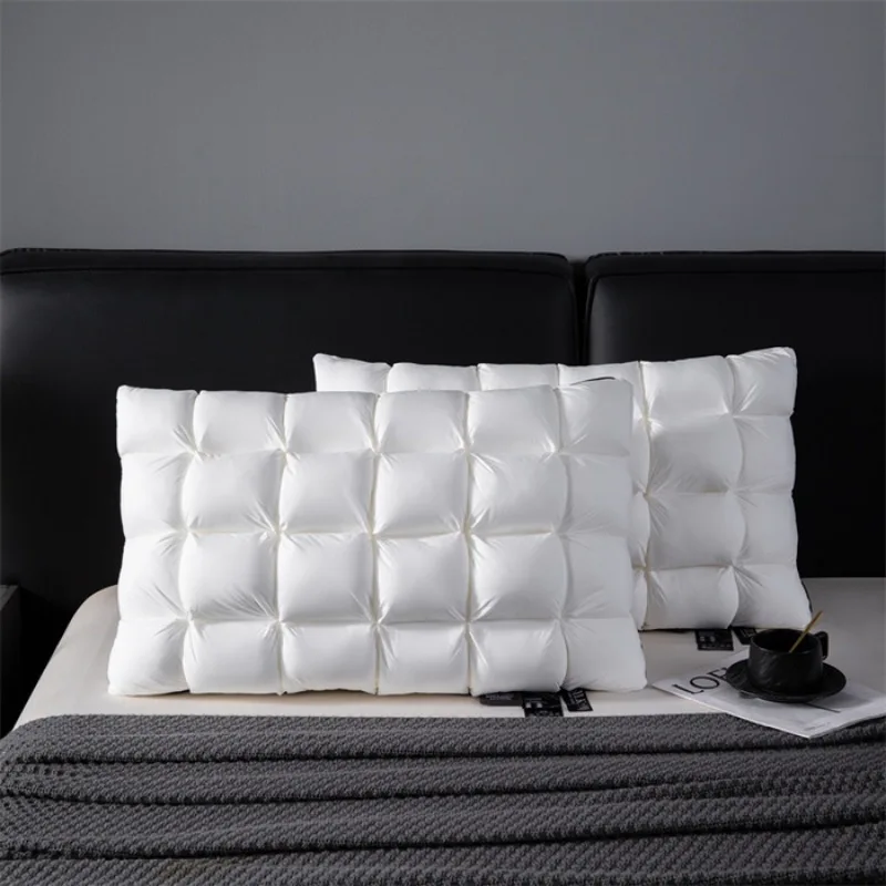 

5 Star Hotel Luxury 3D Bread Pillows for Sleeping Body Neck Protection Bed Pillows Soft Comfort Lyocell Fiber Pillowcases