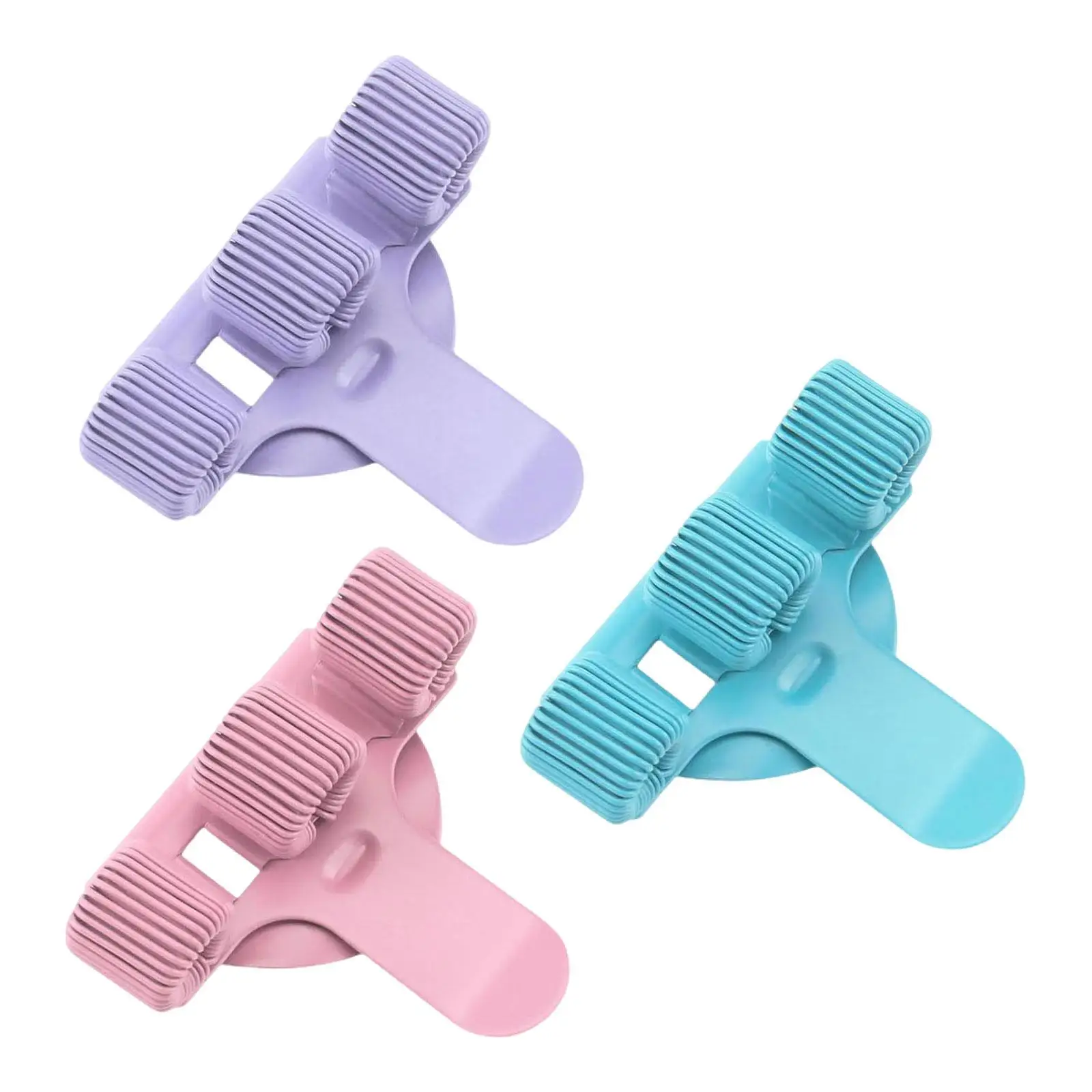 3x portapenne con clip con molla orizzontale multiuso compatto portatile in acciaio inossidabile per operatori postali, insegnanti, piloti