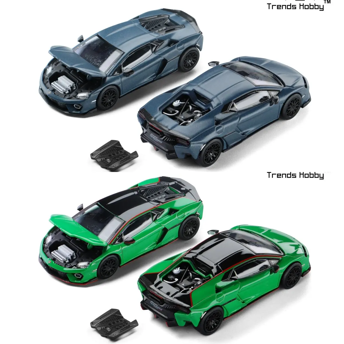 TH 1:64 Lamborghini Temerario, Modelo de Auto de Aleación, Superdeportivo, Miniatura de Auto de Carreras, Juguete Coleccionable, Regalo
