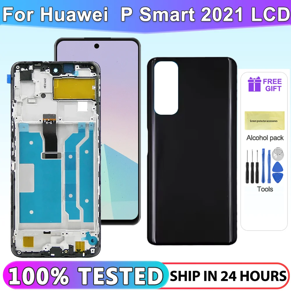 

6.67" New Premium For Huawei P smart 2021 LCD Display Touch Screen Digitizer Assembly For Huawei Y7A LCD PPA-LX3 PPA-LX1 PPA-LX2