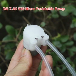 DC 5-9V 7.4V 150mL/m Micro 300 Geared Motor Peristaltic Dosing Pump Change Direction Suck Liquid Suction Pump Mini Sampling Pump