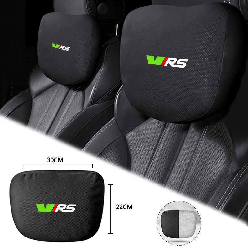 

Car Headrest Neck Support Seat Auto Breathable Pillow Protect Neck For Skoda VRS Octavia 2 3 Kamiq MK3 Kodiaq Karoq Superb Fabia