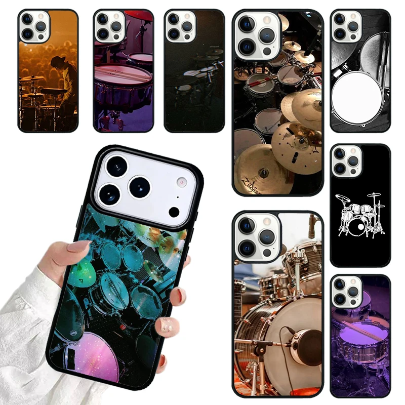 Musical Instrument Quotes - Musical Instrument Drum Phone Case For