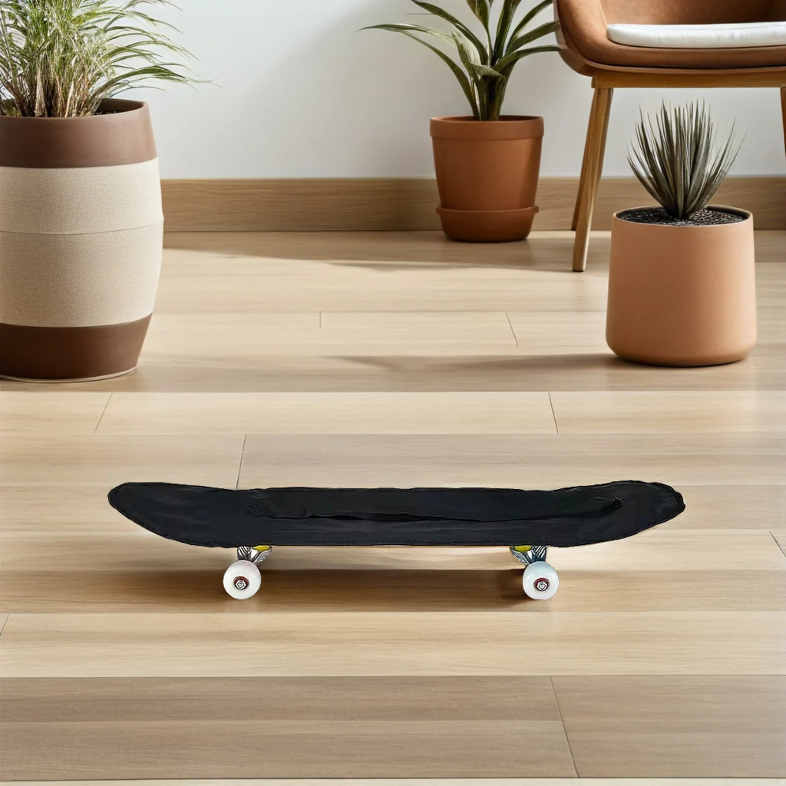 

4Pcs Skateboard Bag Sleek Lightweight Durable Design 80cm for Daily Travel Shoulder Strap Skateboard Backpack Skater Backpack