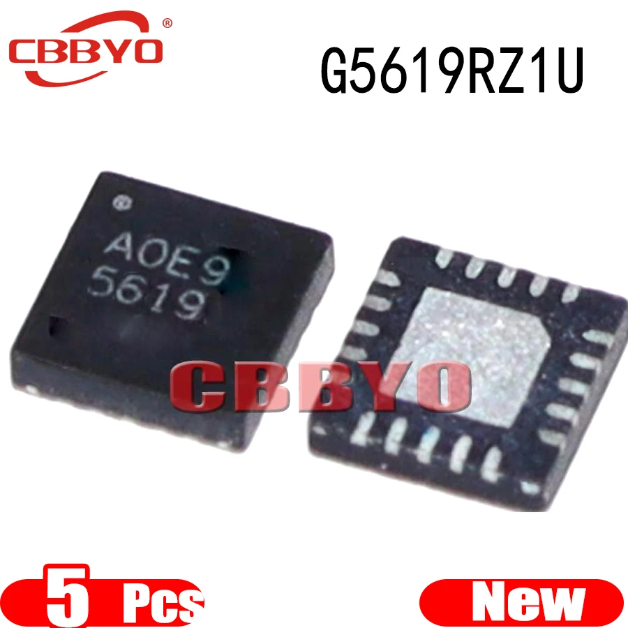 

(5piece)100% New G5619RZ1U G5619 5619 QFN-20 Chipset