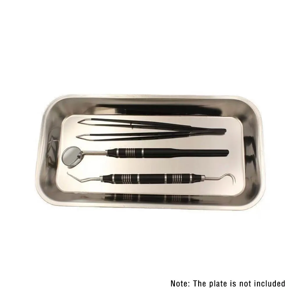 

5 Set 3 Set Dental Instruments Kit Mouth Mirror Tweezers Curved Probe for Teeth Cleaning and Oral Examination Professional Use