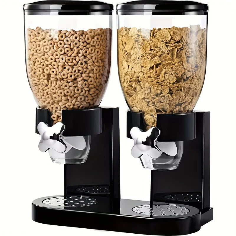 

Large Capacity Control Grain Dispenser - Easy to Operate, Adjustable Portion Control, and Mess-Free Design