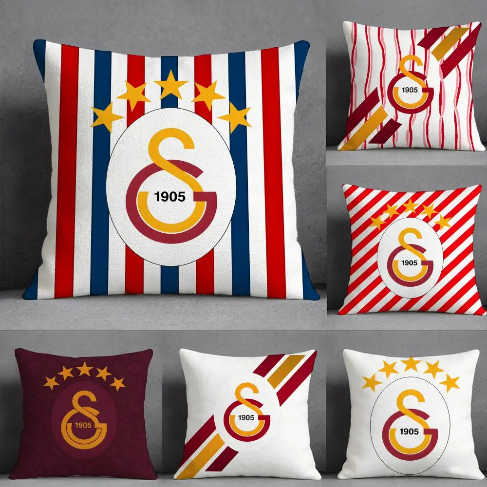 G-galatasarayS Marken-Kissenbezug, doppelseitig bedruckt, Sofakissen, Kopfteilkissen für Schlafzimmer