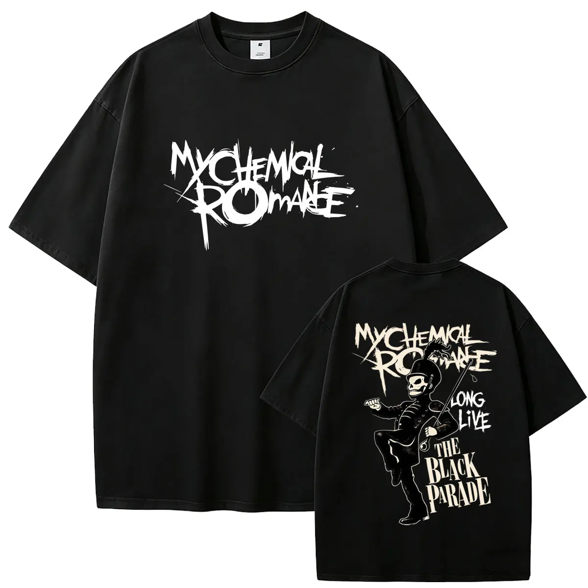 

My Chemical Romance Long Live The Black Parade T-shirt Summer Men Women Punk Emo Rock Streetwear Male Vintage Oversized T Shirts