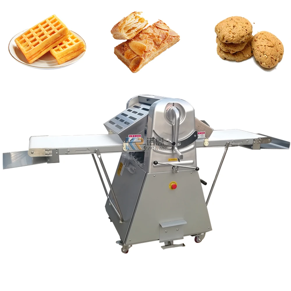 Laminadora de masa de Croissant, Máquina Manual de sobremesa para pan