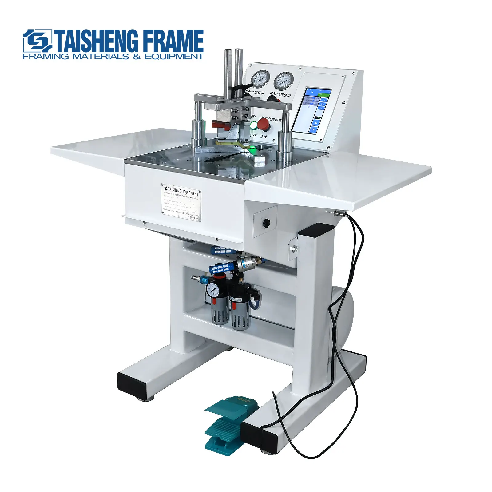 

TS-J37 Авто-Taisheng Houtbewerking Машины Пневматисаше Fotolijst Underinner Hoge Efficiëntie Frame Gezamen"; Machine Voor F