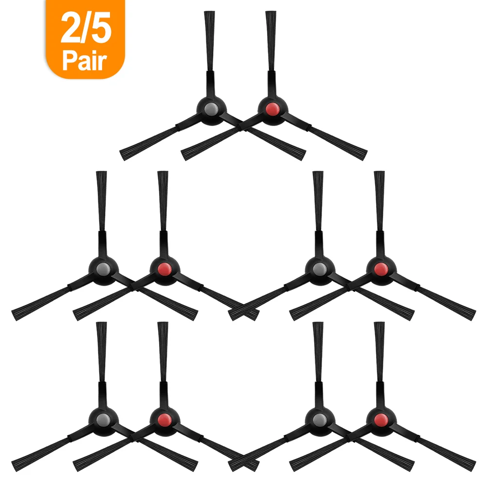 2/5pcs Side Brushes For Eufy For Omni S1 Pro/S1 Robot Vacuum Cleaner Household Corner Cleaning Tools Replacement Accessories