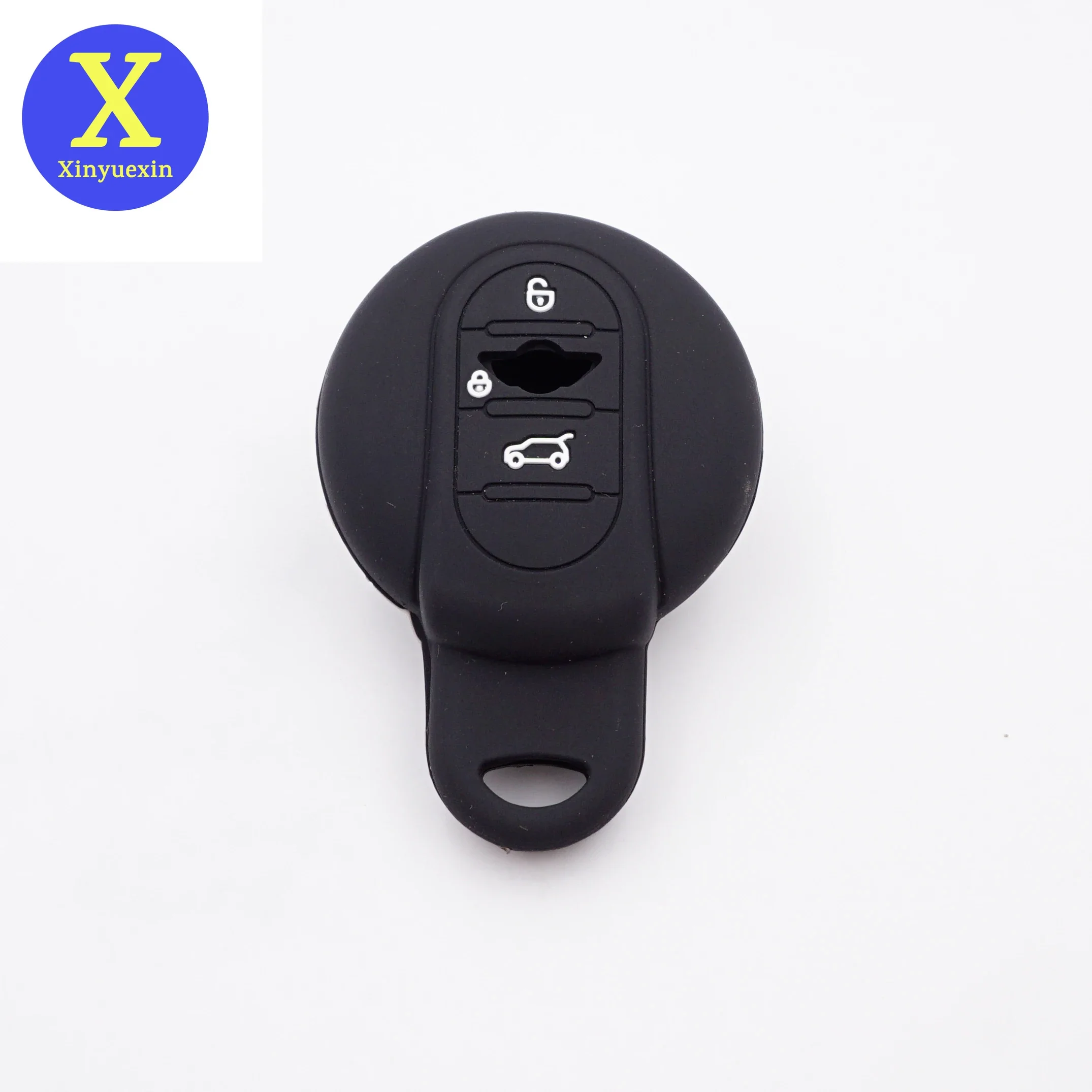 

Xinyuexin Silicone Car Key Case Cover for Bmw Mini Cooper S Roadster R55 R56 R57 R58 R59 Smart Key Protector Bag Car Accessories