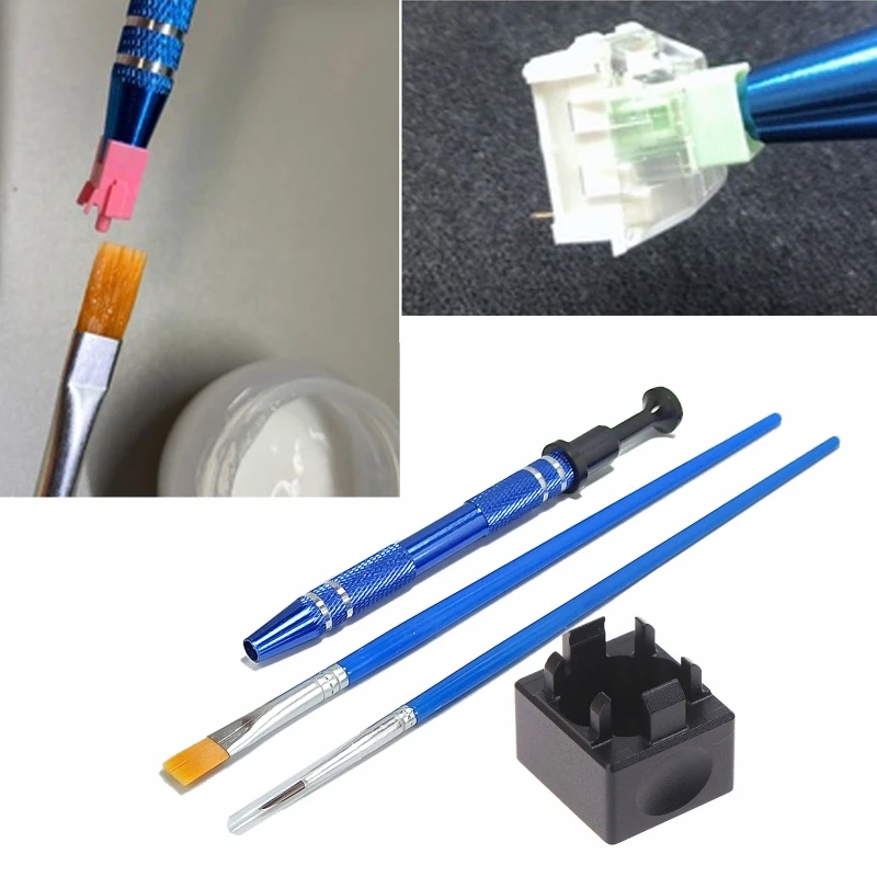 ที่เปิดสวิตซ์หล่อลื่นแบบ DIY สำหรับคีย์บอร์ดเชิงกลลายเชอร์รี่ตามสั่ง