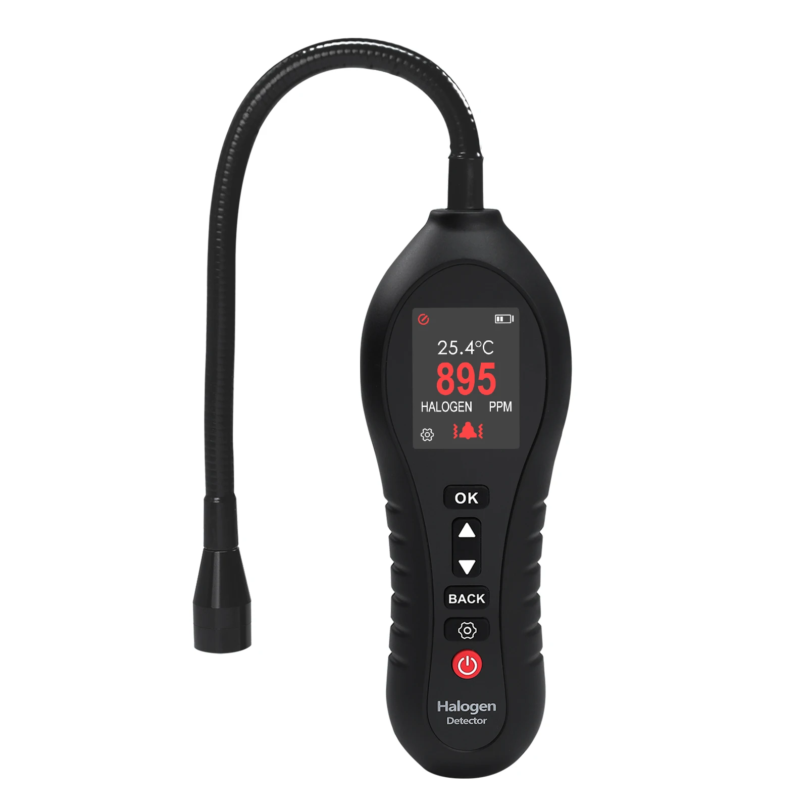 

Waterproof & Dustproof Digital Halogen Gas Leak Detector Sensor with 10.5'' Gooseneck for Car/Home/Industrial Use